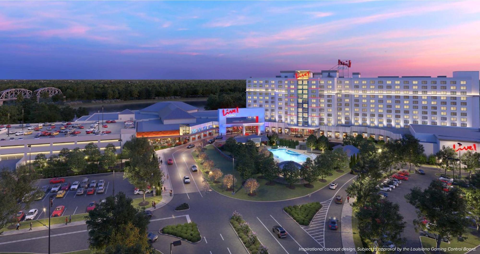 Live Casino & Hotel - Louisiana Bossier City Exterior photo